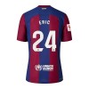 Maglia ufficiale Barcellona Eric 24 Casa 2023-24 per Bambino